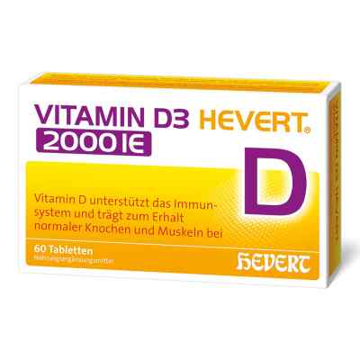Vitamin D3 Hevert 2.000 I.E. Tabletten
