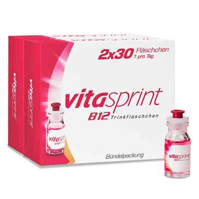 Vitasprint B12 Trinkfläschchen mit Vitamin B12 für mehr Energie 2X30 stk von Haleon Germany GmbH PZN 17674978