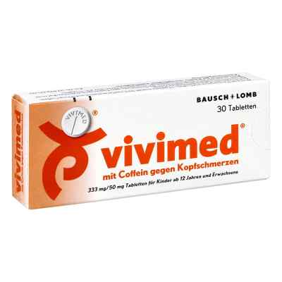 Vivimed mit Coffein gegen Kopfschmerzen, Schmerztabletten