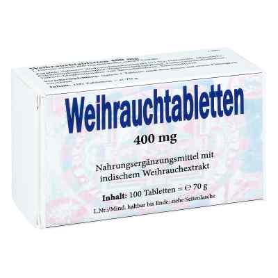Weihrauch 400 mg Tabletten 100 stk von Bios Medical Services PZN 02767616