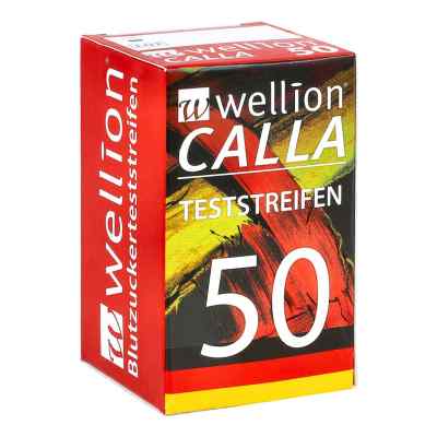 Wellion Calla Blutzuckerteststreifen 50 stk von Med Trust GmbH PZN 01228969