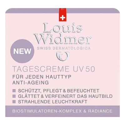 Widmer Tagescreme UV 50 Leicht Parfümiert 50 ml von LOUIS WIDMER GmbH PZN 17825466
