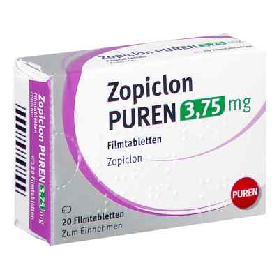 Zopiclon Puren 3,75 mg Filmtabletten